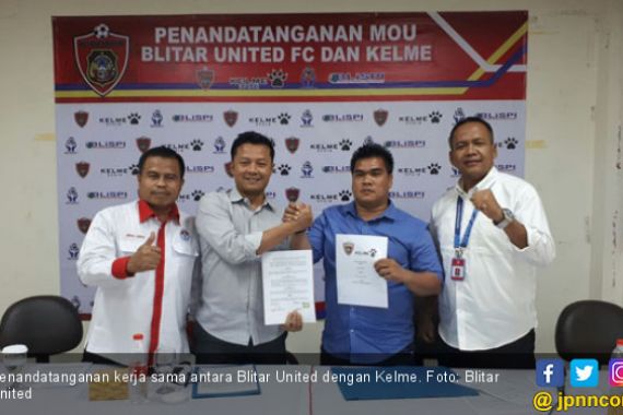 Kelme Resmi Jadi Sponsor Blitar United - JPNN.COM