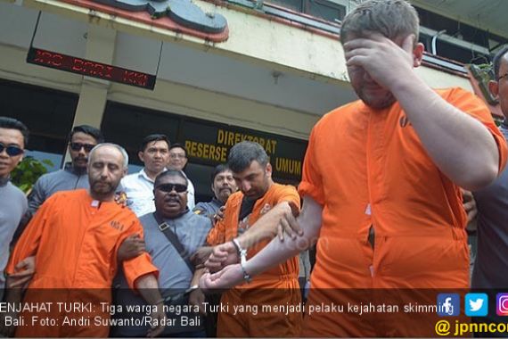 Pakai Alat dari Tiongkok, Sindikat Turki Sasar ATM di Bali - JPNN.COM