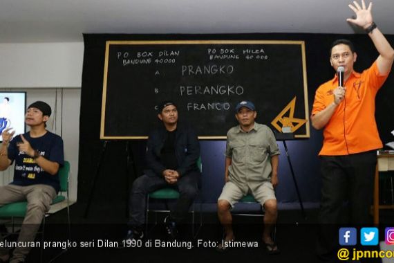 Keren, Pos Indonesia Luncurkan Prangko Seri Dilan 1990 - JPNN.COM