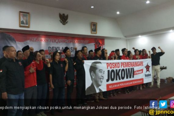 Repdem Siapkan 3 Ribu Posko Pemenangan Jokowi 2 Periode - JPNN.COM