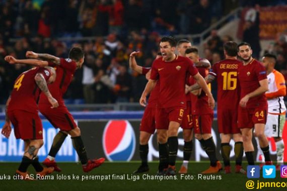 Dzeko jadi Pahlawan, AS Roma ke Perempat Final - JPNN.COM
