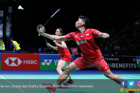 Praveen/Debby Sabet Tiket Perempat Final All England 2018 - JPNN.COM