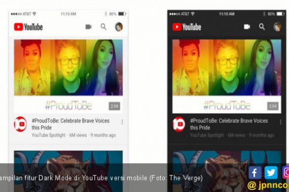 YouTube Versi Mobile Sudah Ada Pilihan Dark Mode - JPNN.COM