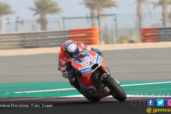 Dovizioso Paling Hot di FP 1 MotoGP Qatar, Rossi Kedua - JPNN.COM