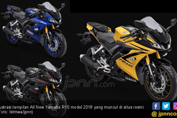Diam-diam YIMM Buka Tampilan All New Yamaha R15 Model 2018 - JPNN.COM