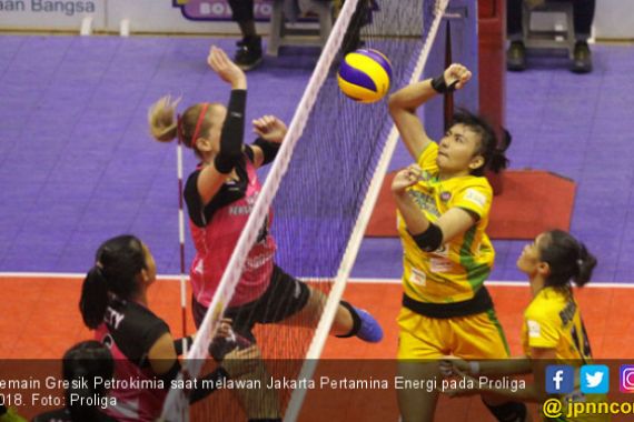 Dihajar Pertamina, Petrokimia Gagal ke Final Four Proliga - JPNN.COM