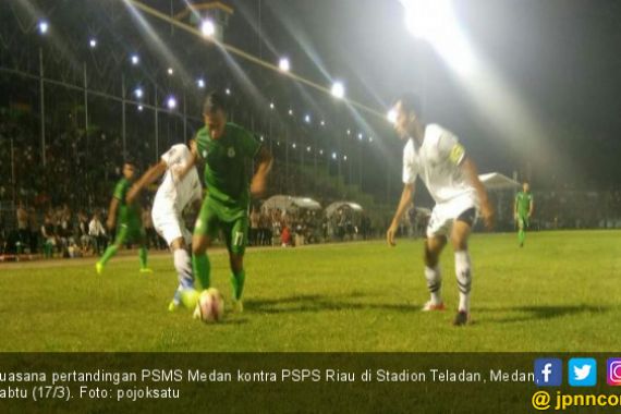 PSMS Kalahkan PSPS Riau Tiga Gol Tanpa Balas - JPNN.COM