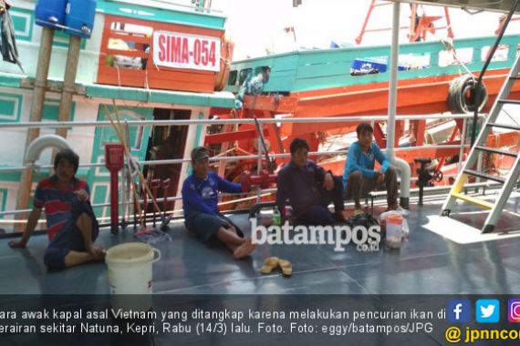 Empat Kapal Pencuri Ikan Asal Vietnam Ditangkap di Natuna - JPNN.COM