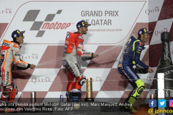 Pengakuan Marquez Usai Gagal Menyalip Dovi di MotoGP Qatar - JPNN.COM