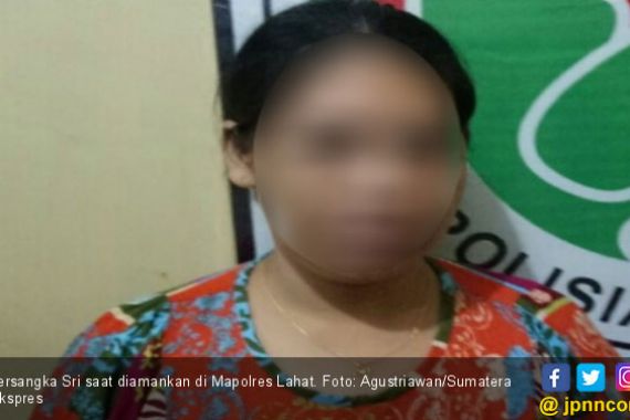 Buang 57 Paket Sabu Milik Suami, Sri Hayati Ditangkap Polisi - JPNN.COM