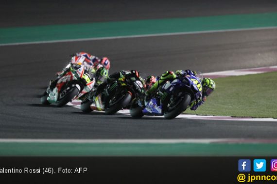 Valentino Rossi Melihat Rombongan Serigala di MotoGP Qatar - JPNN.COM