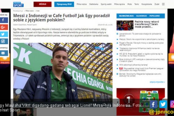Media Polandia Sebut Egy Maulana Vikri Messi-nya Indonesia - JPNN.COM