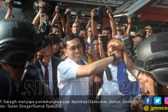 JR Saragih Mangkir, Pelimpahan Berkas ke Kejatisu Tertunda - JPNN.COM