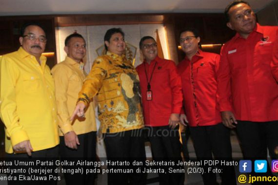 PDIP-Golkar Mulai Bahas Strategi Menangkan Jokowi Lagi - JPNN.COM