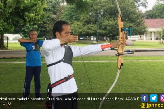Cerita Rizal, sang Pelatih Panahan Presiden Jokowi, Ternyata - JPNN.COM