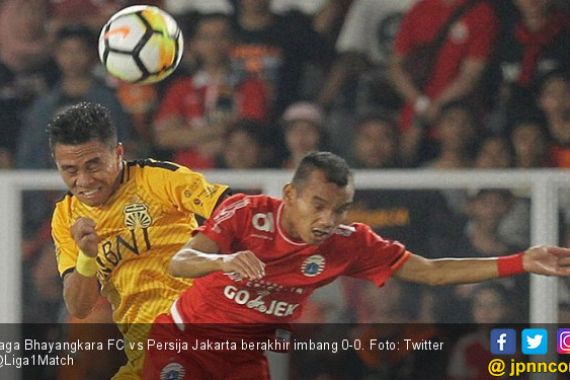 Liga 1: Skor Kacamata Akhiri Laga Bhayangkara FC vs Persija - JPNN.COM