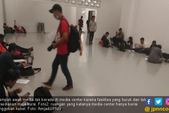 Fasilitas Media Center Laga BFC vs Persija Sangat Buruk - JPNN.COM