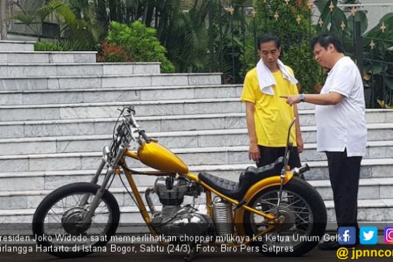 Airlangga Pengin Chopper Tunggangan Jokowi Penuhi Standar - JPNN.COM