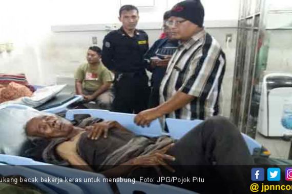 Asnan, Tukang Becak Pemilik Rp 48 Juta di Kresek - JPNN.COM