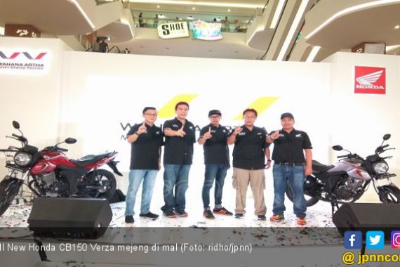 All New Honda CB150 Verza Mejeng di Mal, Harga Rp 19.3 Juta - JPNN.COM