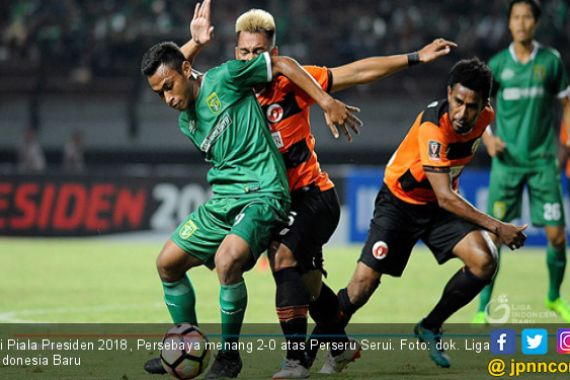 Liga 1 2018: Perseru Optimistis Redam Persebaya - JPNN.COM