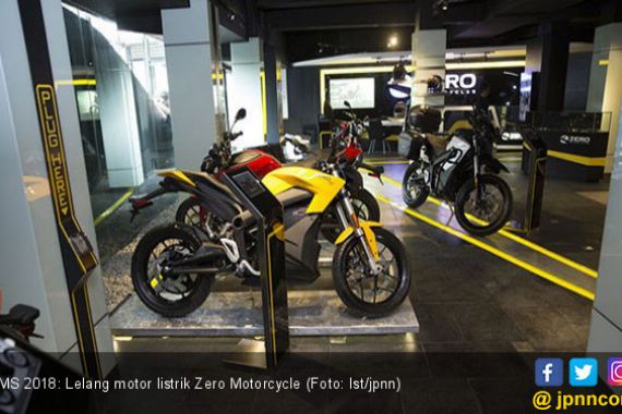 IIMS 2018 Ada Lelang Motor Listrik Zero Motorcycle Rp 1 Juta - JPNN.COM