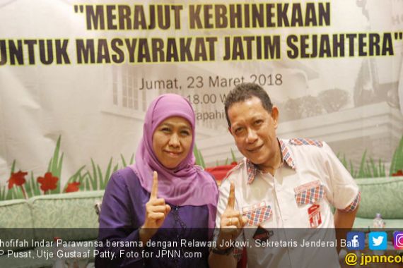 Relawan Jokowi: Tekad Juang Ada di Khofifah Indar Parawansa - JPNN.COM