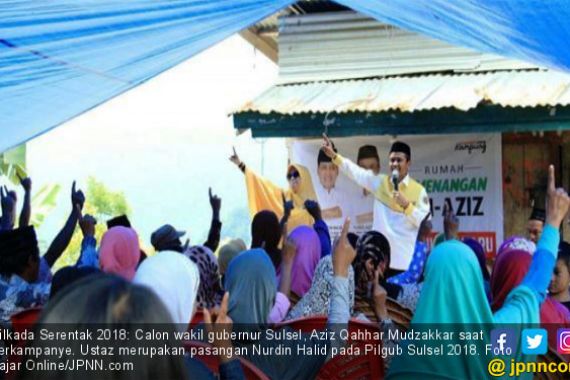 Hitung Cepat Pilkada Sulsel 2018: Nurdin Halid Kalah Telak - JPNN.COM
