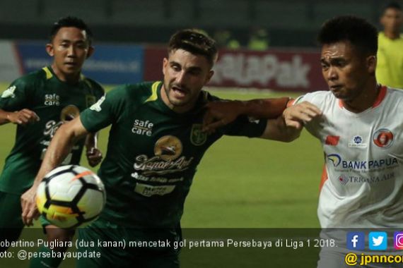 Liga 1: Pugliara Bawa Persebaya Menang Tipis Atas Perseru - JPNN.COM