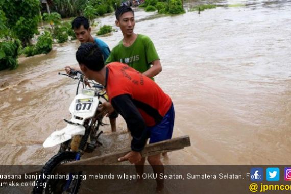 Bencana Banjir dan Longsor Masih Intai Warga OKU Selatan - JPNN.COM