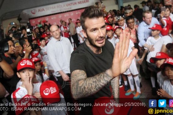 David Beckham Datang Lagi ke Indonesia, Ini Kalimat Candanya - JPNN.COM