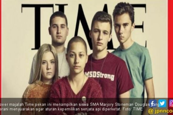 Lima Siswa SMA Pemberani Hiasi Kover Majalah Time - JPNN.COM