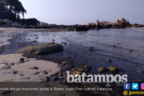 Perairan Batam-Bintan Kembali Tercemar Limbah Minyak - JPNN.COM