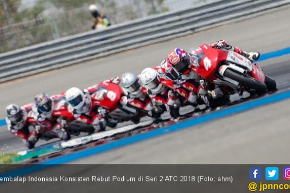 Pembalap Indonesia Konsisten Rebut Podium di Seri 2 ATC 2018 - JPNN.COM