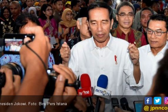 Jokowi Lepas Kapal Ekspor Raksasa ke Amerika Serikat - JPNN.COM