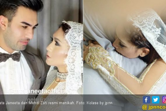 Selamat, Tata Janeeta Akhirnya Resmi Dinikahi Mehdi Zati - JPNN.COM