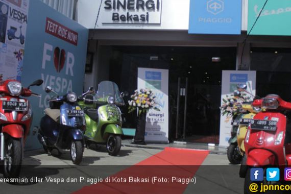 Beli Vespa dan Piaggio di Bekasi Gratis Oli Hingga Aksesori - JPNN.COM