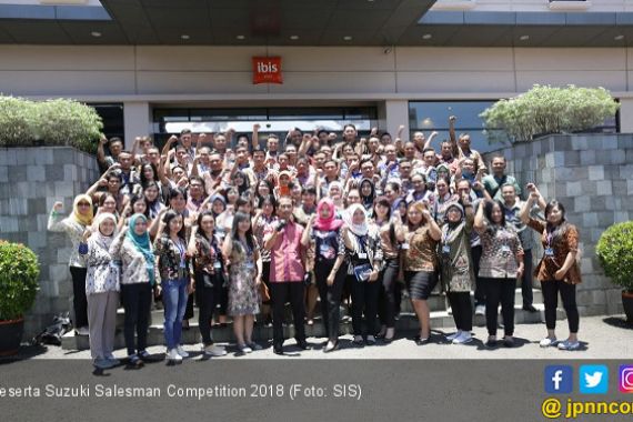 Susilo dari Surabaya Jadi Suzuki Salesman Terbaik 2018 - JPNN.COM