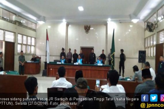 Gugatan Ditolak PTTUN Medan, JR Saragih-Ance Kalah Lagi - JPNN.COM
