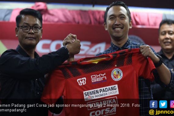 Usung Semangat Promosi, Semen Padang Dapat Sponsor Besar - JPNN.COM