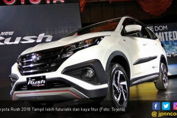 Toyota Rush 2018 Tampil Lebih futuristik dan Kaya Fitur - JPNN.COM