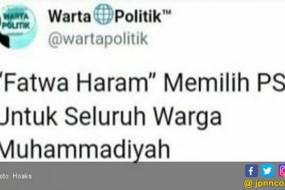 PP Muhammadiyah tak Keluarkan Fatwa Haram Pilih PSI - JPNN.COM