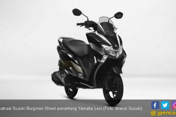 Harga Rp 15 Jutaan, Suzuki Burgman Street Colek Yamaha Lexi - JPNN.COM