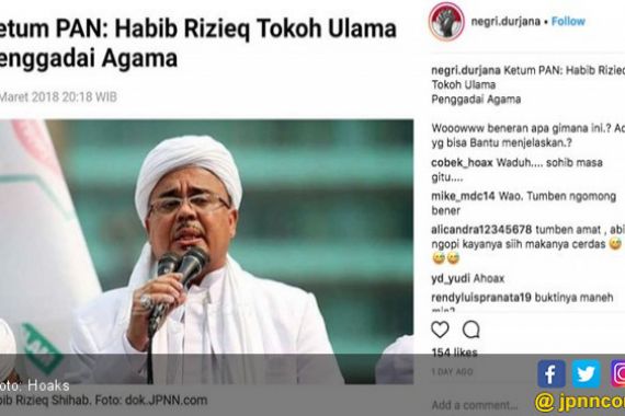 Zulkifli Hasan dan Habib Rizieq Diadu pakai Editan Berita - JPNN.COM