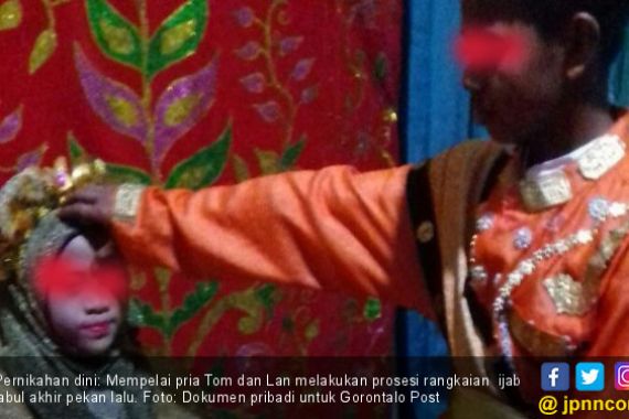 Pernikahan Dini, Dua Mempelai Sama-sama Usia 14 Tahun, Viral - JPNN.COM