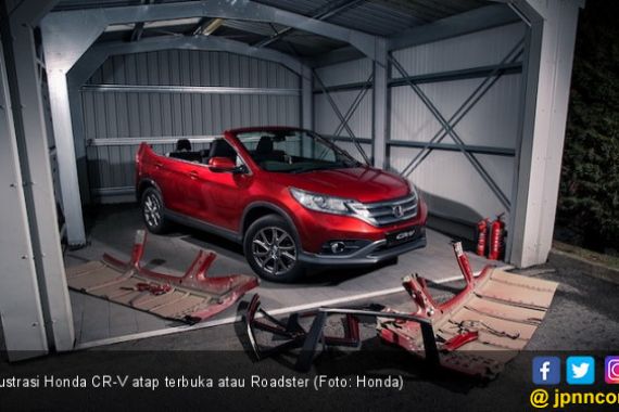 Kejutan April, Honda CR-V Versi Atap Terbuka - JPNN.COM