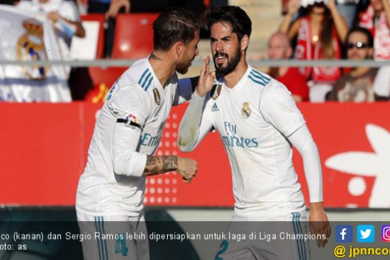 Real Madrid Simpan Isco dan Ramos Buat Liga Champions - JPNN.COM
