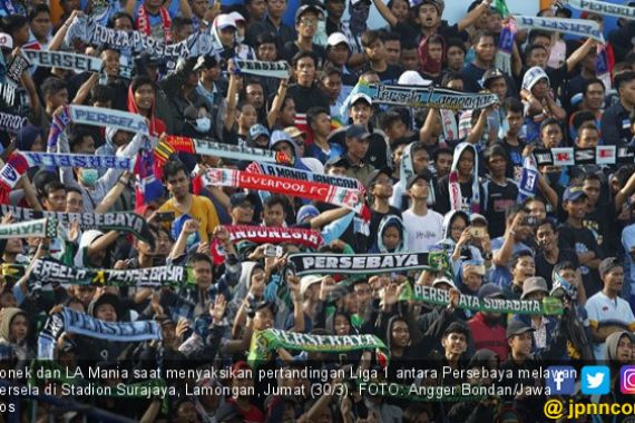 Persela vs Persebaya: Bonek Pulang dengan Tenang, Adem - JPNN.COM