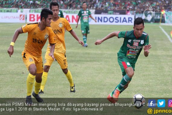 Bhayangkara FC Menang Tipis Kontra PSMS Medan - JPNN.COM
