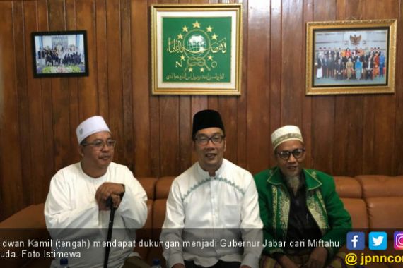 Ridwan Kamil: Dukungan Miftahul Huda Tambah Kekuatan - JPNN.COM